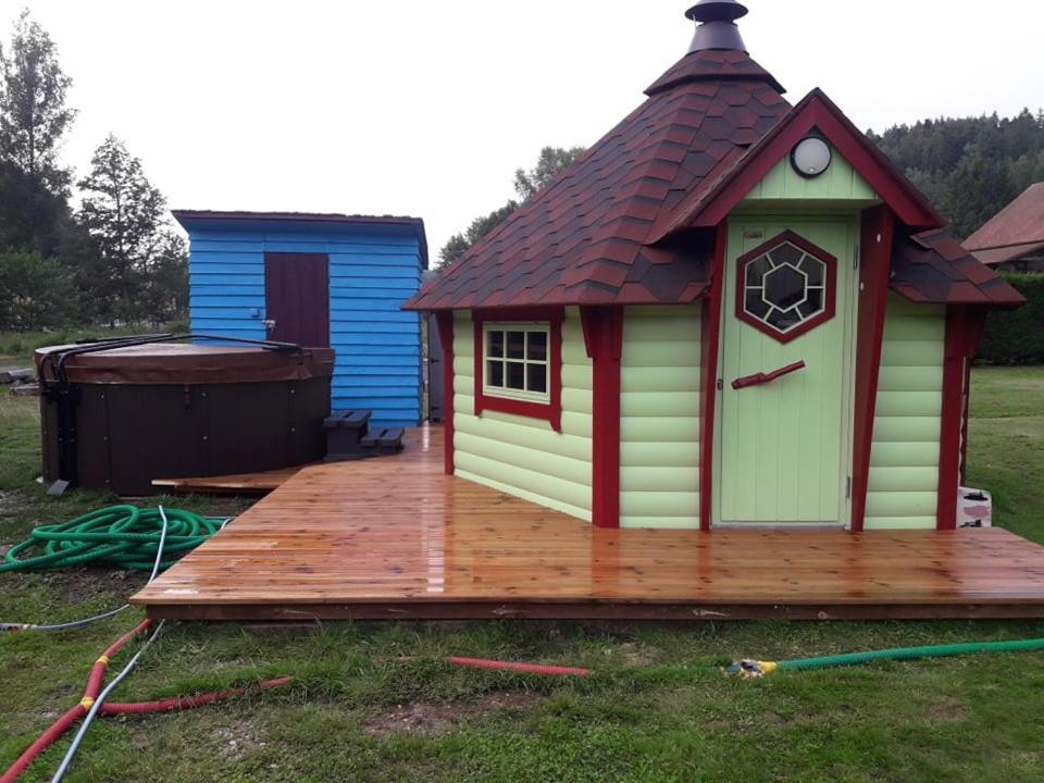 La Gambas Des Bois Saint-Quirin Exterior foto